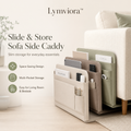 Lymviora™ Slide & Store Sofa Side Caddy